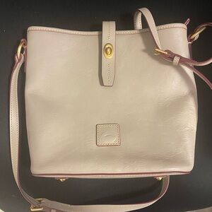 Dooney & Bourke Cream Crossbody Bag
